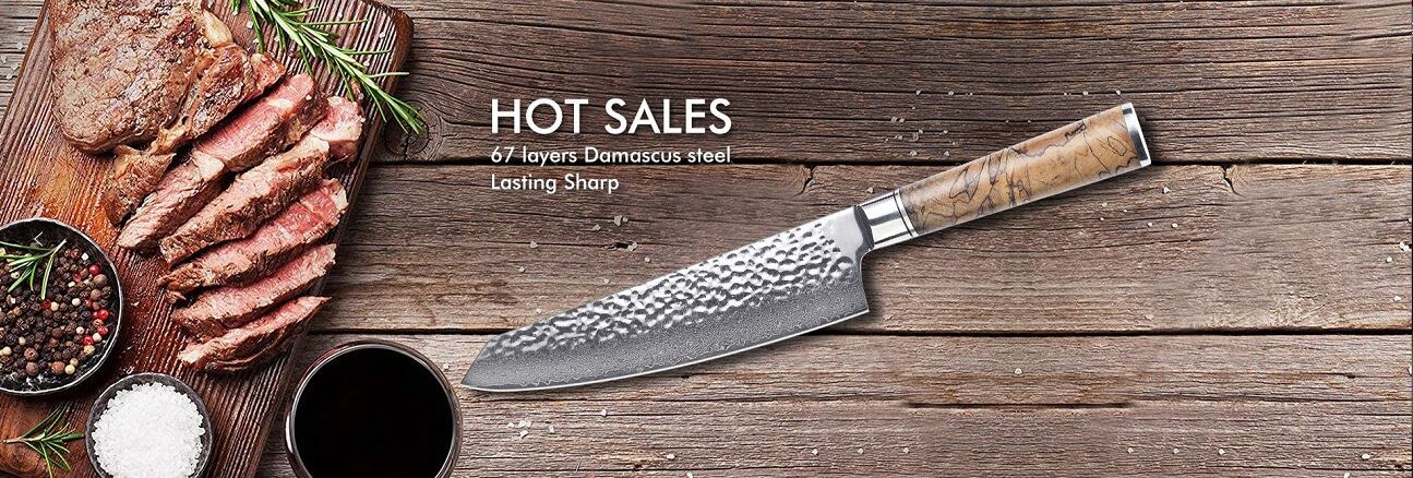 VG10-steel-Damascus-kitchen-knife