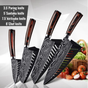 Laser-Pattern-4-pcs-stainless-knife-set-2
