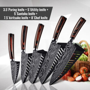 Laser-Pattern-5-pcs-stainless-knife-set-2