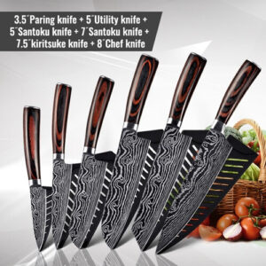 Laser-Pattern-6-pcs-stainless-knife-set.