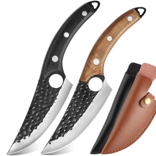 high carbon steel handmade forged boning knife