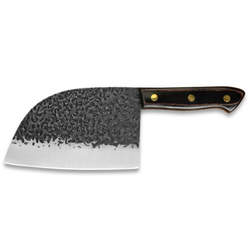 7 inch Forged Steel Butcher Cleaver - Image 2