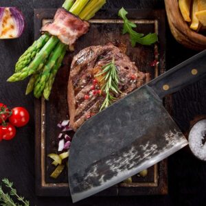 Full Tang Hand Forged High Carbon Steel Chef Knife wholesale distributor