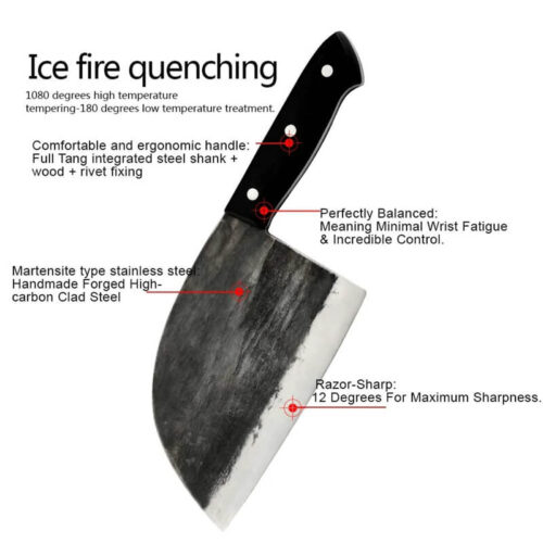 Full Tang Handmade Butcher Knife Wholesale Distributor