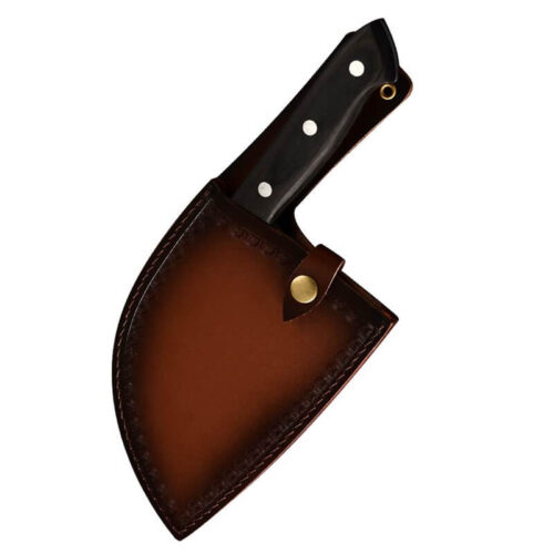 Full Tang Handmade Butcher Knife - Image 4