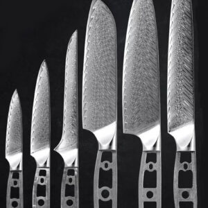 VG10-Damascus-Kitchen-Knives-Blank-Blade