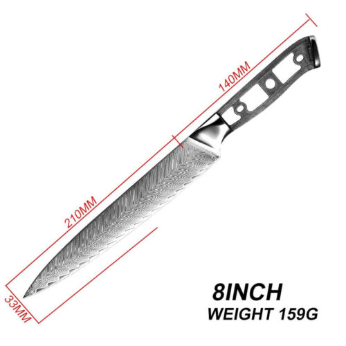 VG10-Damascus-Kitchen-Knives-Blank-Blade-chef-knife
