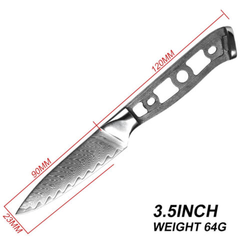 VG10-Damascus-Kitchen-Knives-Blank-Blade-pearing-knife