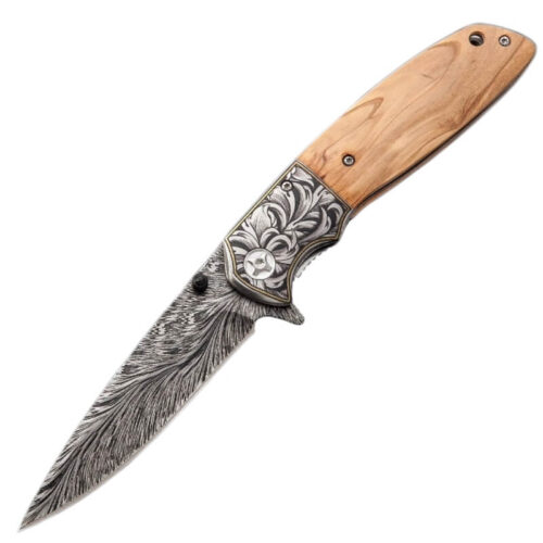handmade outdoor tactical foldable utility knife