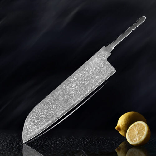 wholesale-customization-Damascus-Steel-Knife-Blade-Blank-7-inch-santoku-knife