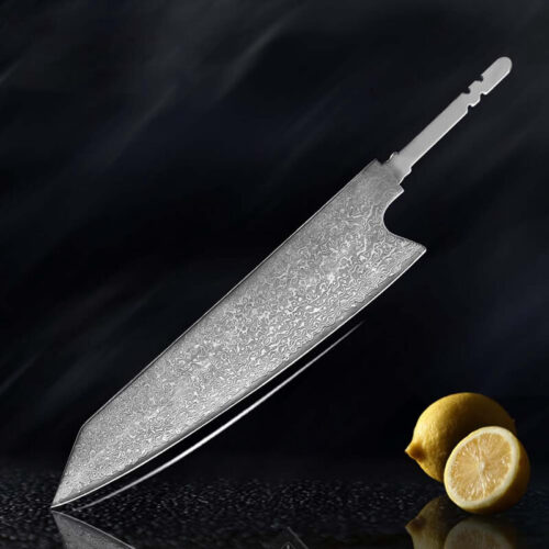 wholesale-customization-Damascus-Steel-Knife-Blade-Blank-8.5-inch-kiritsuke-knife-wholesale-customization